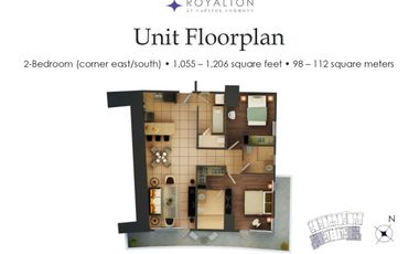 Best Value! Penthouse corner unit, fully-furnished, move-in ready with a fantastic view of Laguna Lake