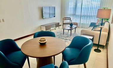 Best Value! Penthouse corner unit, fully-furnished, move-in ready with a fantastic view of Laguna Lake