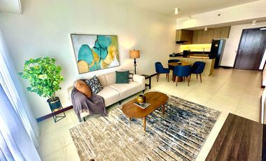 Best Value! Penthouse corner unit, fully-furnished, move-in ready with a fantastic view of Laguna Lake