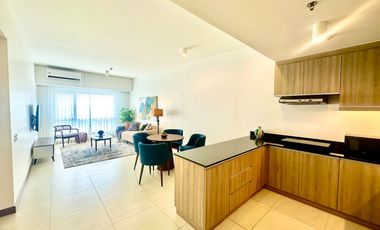 Best Value! Penthouse corner unit, fully-furnished, move-in ready with a fantastic view of Laguna Lake