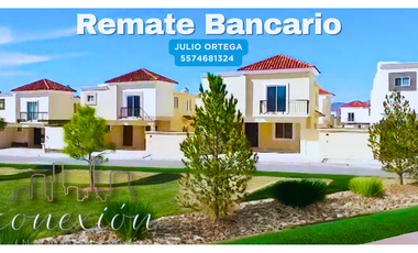 CASA EN REMATE BANCARIO LOMAS DEL VALLE II SALTILLO COAHUILA