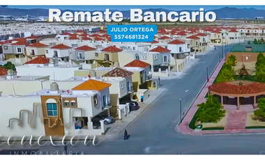 CASA EN REMATE BANCARIO LOMAS DEL VALLE II SALTILLO COAHUILA