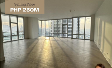 Penthouse For Sale in Makati City The Proscenium Residences with 3 Parking slots