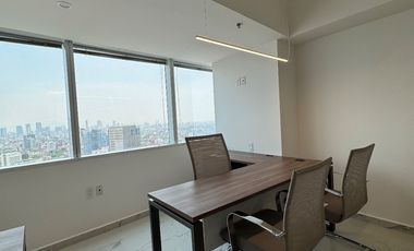 Oficina Todo Incluido AMUEBLADA en WTC , Nápoles , CDMX All Inclusive AMUEBLADA INSURGENTES
