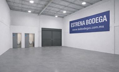 Rento Bodega 140m2 • Toreo • Alce Blanco, Naucalpan • Seguridad 24hrs