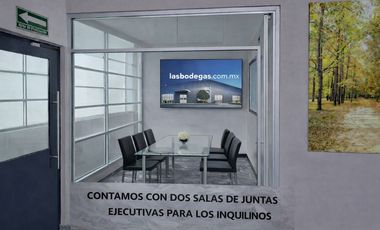 Rento Bodega 140m2 • Toreo • Alce Blanco, Naucalpan • Seguridad 24hrs