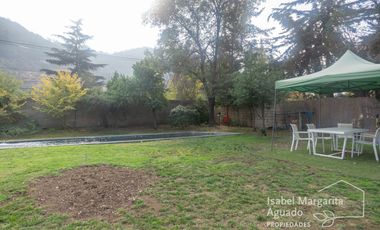 CASA SOLIDA EN AMPLIO TERRENO EN EL ARRAYAN / CAFE HANSEL Y GRETEL/  A PASOS DE PLAZA SAN ENRIQUE/ CONSTRUCCION SOLIDA PAISAJISMO |  GRAN PISCINA CONE