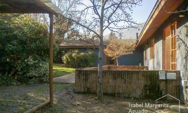CASA SOLIDA EN AMPLIO TERRENO EN EL ARRAYAN / CAFE HANSEL Y GRETEL/  A PASOS DE PLAZA SAN ENRIQUE/ CONSTRUCCION SOLIDA PAISAJISMO |  GRAN PISCINA CONE