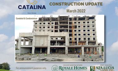 Catalina Residences Bauan Condotel and Condominium Units - 48 Months NO INTEREST (2022)