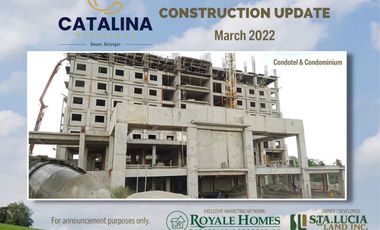 Catalina Residences Bauan Condotel and Condominium Units - 48 Months NO INTEREST (2022)