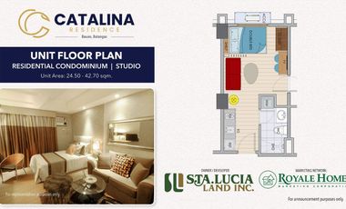 Catalina Residences Bauan Condotel and Condominium Units - 48 Months NO INTEREST (2022)