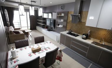 Apartemen Sahid Sudirman 2 Bedroom Furnished Minimalis Modern Terawat Rapi