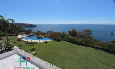 Casa en renta vacacional con alberca privada y vista al mar. 10 personas
