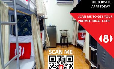 Rooms for Rent, Transient, Bed space, Hotel, Inn, Lodge, Dorm, Condotel @ 8Hostel Quiapo Metro Manila
