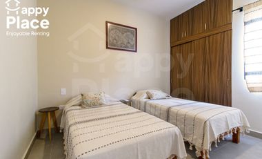 RIVIERA NAYARIT | DEPARTAMENTO AMUEBLADO DE 2 RECÁMARAS EN ARAQUUNA - MEZCALES
