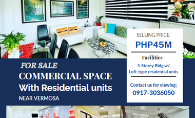 Commercial Bldg/Residential for sale at Daang Hari Imus Cavite near Vermosa