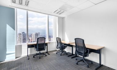 Un espacio de oficinas profesionales en SANTIAGO, Nueva Apoquindo con condiciones totalmente flexibles