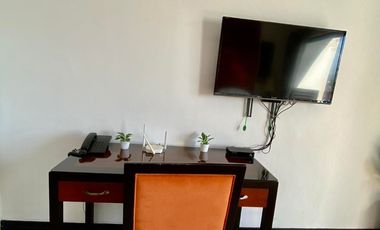 STUDIO TYPE SEMI-FURNISHED CONDOMINIUM FOR SALE IN HORIZON CONDO, ANGELES CITY PAMPANGA NEAR CLARK