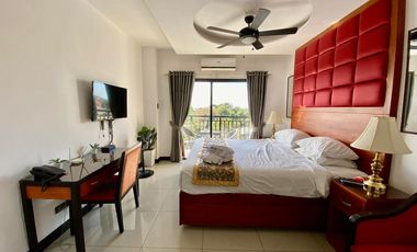 STUDIO TYPE SEMI-FURNISHED CONDOMINIUM FOR SALE IN HORIZON CONDO, ANGELES CITY PAMPANGA NEAR CLARK