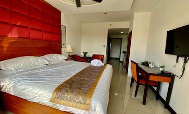 STUDIO TYPE SEMI-FURNISHED CONDOMINIUM FOR SALE IN HORIZON CONDO, ANGELES CITY PAMPANGA NEAR CLARK