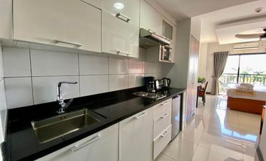 STUDIO TYPE SEMI-FURNISHED CONDOMINIUM FOR SALE IN HORIZON CONDO, ANGELES CITY PAMPANGA NEAR CLARK