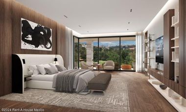 En venta departamento tipo Penthouse en Huixquilucan Bosque Real E.M 24-2854MCE