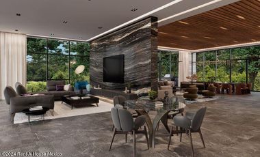 En venta departamento tipo Penthouse en Huixquilucan Bosque Real E.M 24-2854MCE