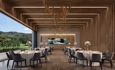 En venta departamento tipo Penthouse en Huixquilucan Bosque Real E.M 24-2854MCE