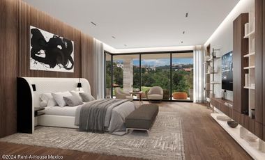 En venta departamento tipo Penthouse en Huixquilucan Bosque Real E.M 24-2854MCE