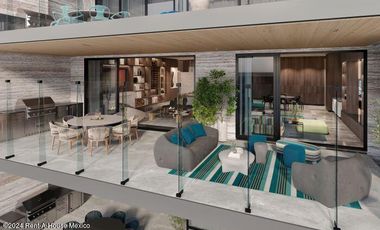 En venta departamento tipo Penthouse en Huixquilucan Bosque Real E.M 24-2854MCE