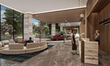 En venta departamento tipo Penthouse en Huixquilucan Bosque Real E.M 24-2854MCE