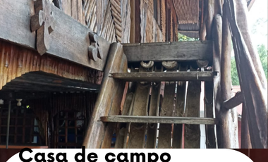 Terreno con construcciones de cabañas de venta en el barrio Lotización Huertos Familiares, en Tena, Napo, Ecuador