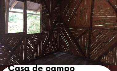 Terreno con construcciones de cabañas de venta en el barrio Lotización Huertos Familiares, en Tena, Napo, Ecuador
