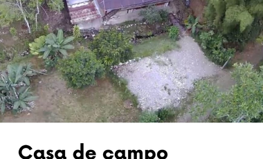 Terreno con construcciones de cabañas de venta en el barrio Lotización Huertos Familiares, en Tena, Napo, Ecuador