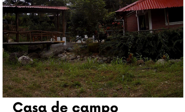 Terreno con construcciones de cabañas de venta en el barrio Lotización Huertos Familiares, en Tena, Napo, Ecuador