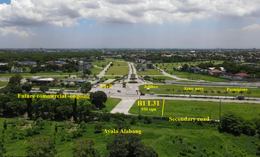 The Newly Reopened Commercial Lot for Sale in Alabang West across Ayala Alabang Village