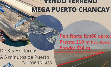 MEGA PUERTO CHANCAY - TERRENO DE 35000 m2