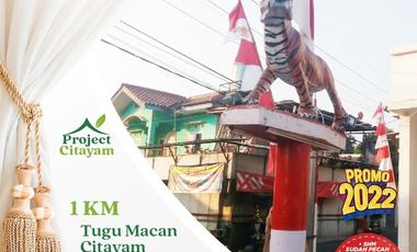 Rumah Cas D' Citayam, Baru MEZZANINE, Harga Murah Mewah, Syariah di Citayem Bogor-Depok, Jual Dijual