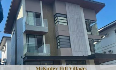 Brand New House and Lot For Sale in McKinley Hill Village, Fort Bonifacio Taguig City