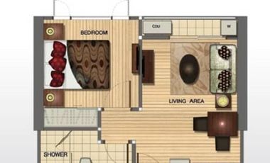 Condo for sale, Thru Thonglor, Thru Thonglor, size 1 bedroom (newly renovated room Modern style, ready to move in) 23rd floor @ Selling price 2.9 mill