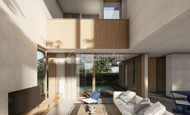 Architectural Marvel: Stunning Bali Leasehold Villa with Kedungu Beach Ocean Proximity