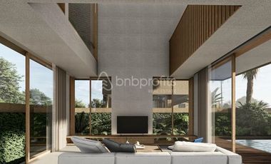 Architectural Marvel: Stunning Bali Leasehold Villa with Kedungu Beach Ocean Proximity