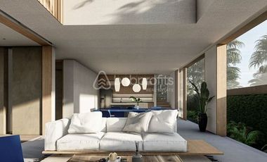 Architectural Marvel: Stunning Bali Leasehold Villa with Kedungu Beach Ocean Proximity