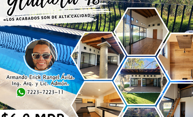 PREVENTA CASA GLADIOLA 48 totamente plano cerca de acceso con alberca climatizada y bonita vista en Fracc Rancho San Diego Ixtapan de la Sal EDOMEX