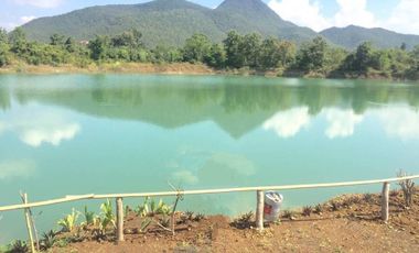 Land sale, 23rai, 13.8MB, next to a lake, suitable for a house or resort, Mueang District, Lamphun.