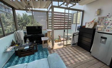 Venta de casa en condominio con Roof Garden privado en Portales Sur, CDMX