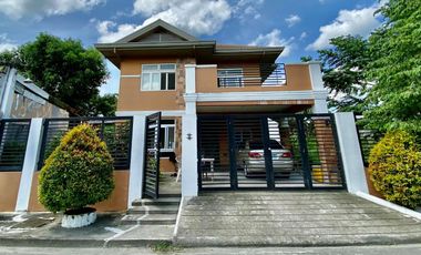 4 BEDROOMS SEMI-FURNISHED HOUSE AND LOT FOR SALE IN PORAC PAMPANGA NEAR CLARK