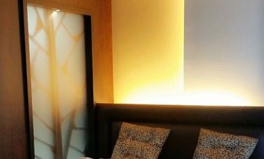 Interior designed and fully furnished studio unit at The St. Francis Shangrila Place