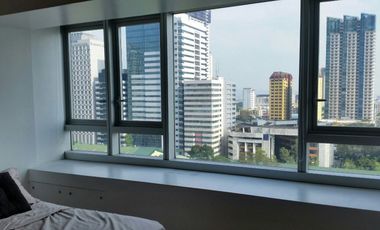 Interior designed and fully furnished studio unit at The St. Francis Shangrila Place