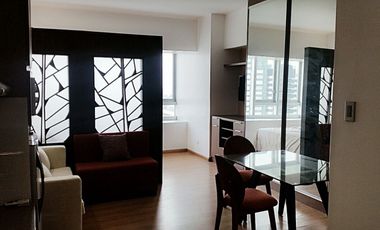 Interior designed and fully furnished studio unit at The St. Francis Shangrila Place